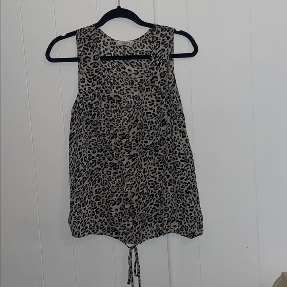 Leopard blouse
